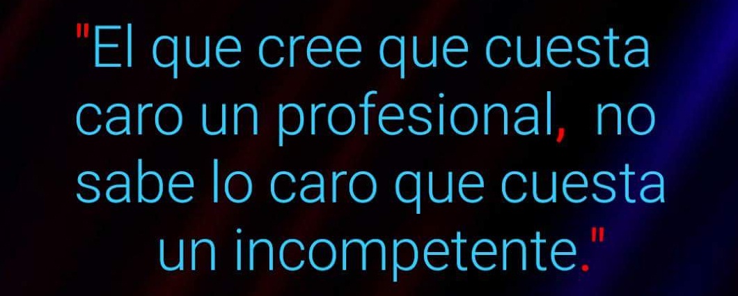 caro o incompetente caro o incompetente