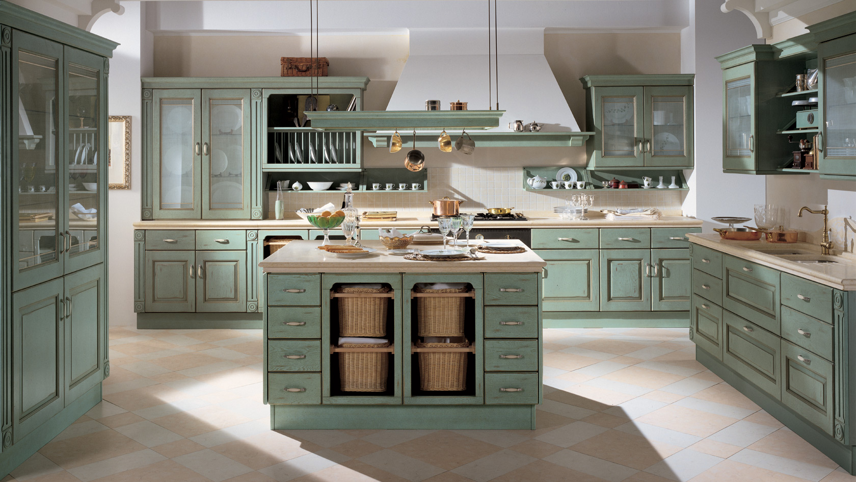 Cocina verde