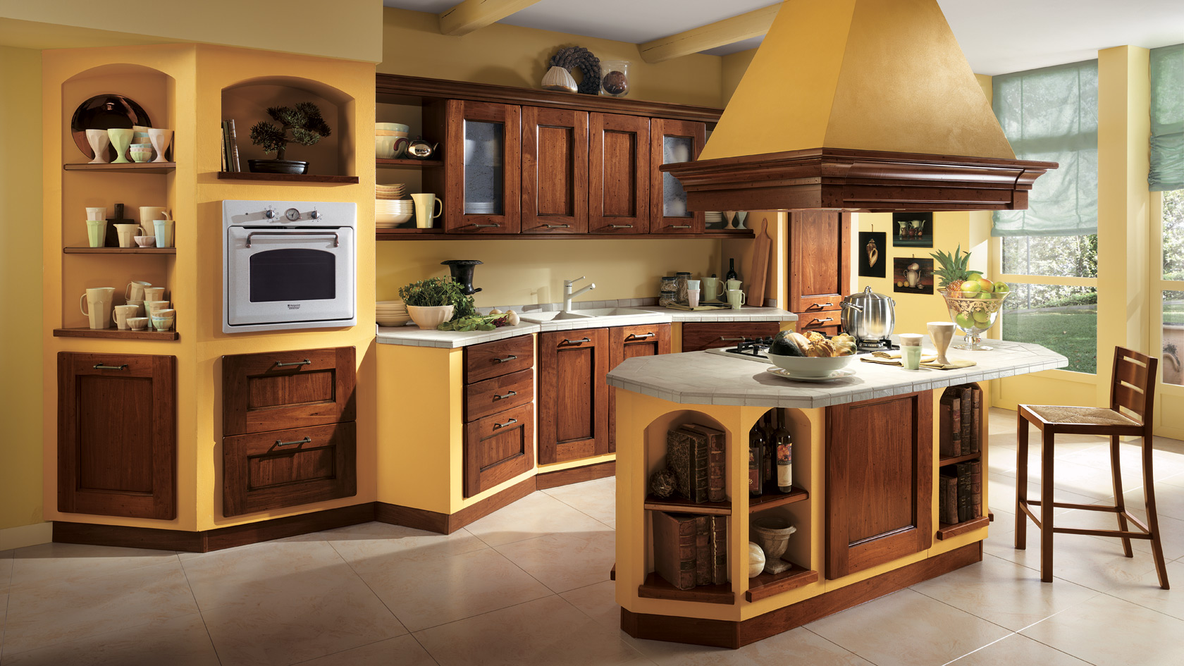 Cocinas de casas de campo