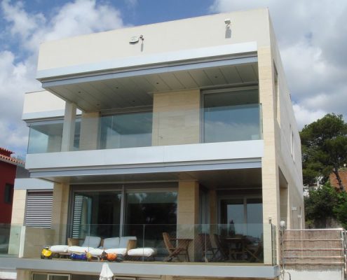 Construcción piscina Castelldefels