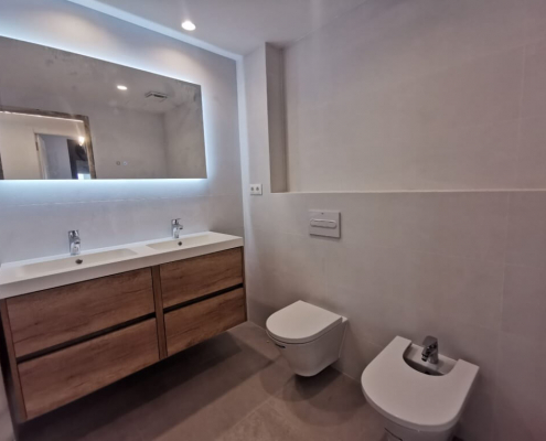 reforma baño de diseño en barcelona