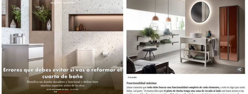 reforma de cuartos de baño errores