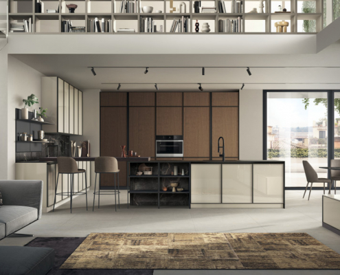 Cocina abierta al salón