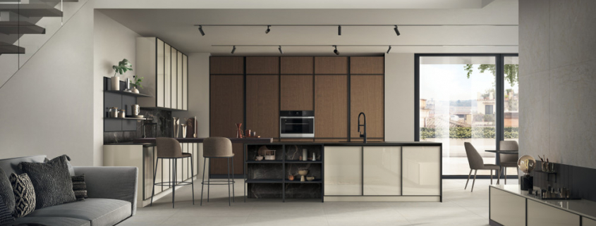 Cocina abierta al salón